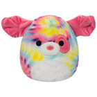 Squishmallows Flipamallow Plush: Laura the Pink Tabby/ Sheena The Tie Dye Swirl Dog image number 2