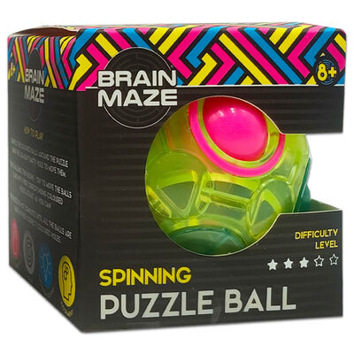 Brain Maze Spinning Puzzle Ball: Assorted image number 2
