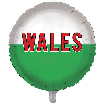 18 Inch Wales Helium Balloon image number 1