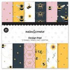 Bee Design Pad: 6 x 6 inches image number 1