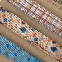 Autumn Bloom Ribbons: Pack of 3