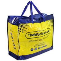 The Works Reusable Zip Shopping Bag