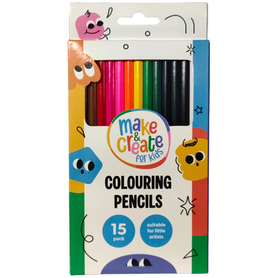 Colouring Pencils: Pack of 15 image number 1
