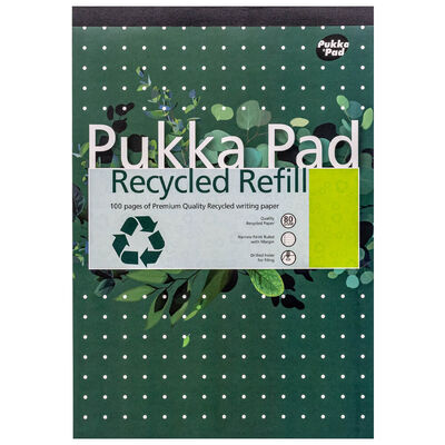 A4 Pukka Recycled Refill Pad image number 1