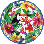 Tropical Palm Paper Plates - 8 Pack image number 1