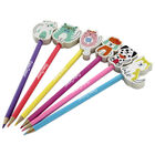 Cute Crew Pencils With Eraser Toppers: Pack of 6 image number 2
