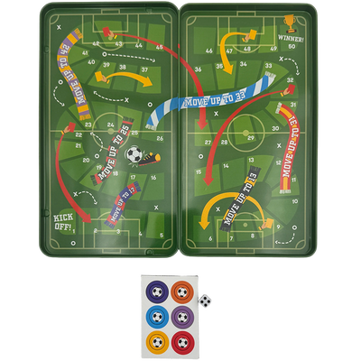 PlayWorks Kids&rsquo; Magnetic Football Game Tin image number 2