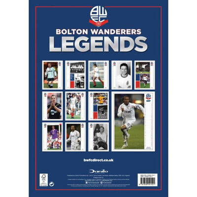 Bolton Wanderers Legends Official 2020 Calendar image number 3