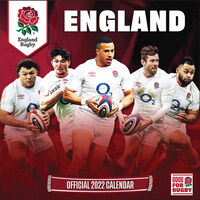 Official England Rugby Union 2022 Calendar