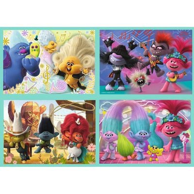 Trolls 4-in-1 Jigsaw Puzzle Set image number 2