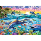 Diving Dolphins 1000 Piece Jigsaw Puzzle image number 2