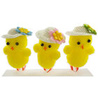 Easter Chicks with Sunhats: Pack of 3 image number 2