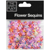 Iridescent Flower Sequins