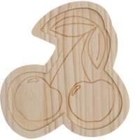 Make & Create Large Wooden Cherry Tray