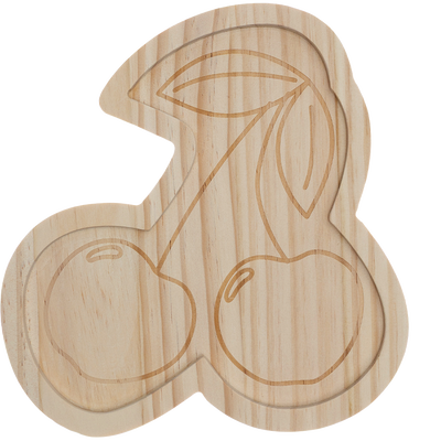 Make & Create Large Wooden Cherry Tray image number 1