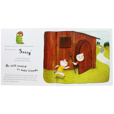 The Big Sad Wolf and the Three Mean Little Pigs: Humphrey Bookworm image number 2