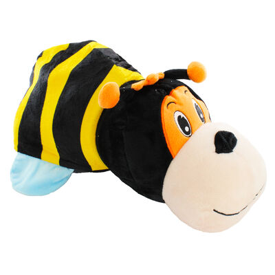 Reversimals 2-in-1 Plush Soft Toy - Ladybird and Bee image number 3