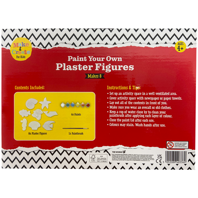 Paint Your Own Plaster Figures Kit: Sea Animals image number 2