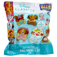 Disney Animals Puzzle Palz Eraser Vehicles Mystery Bag