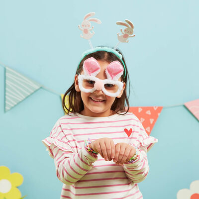 Easter Bunny Novelty Glasses: Assorted image number 4