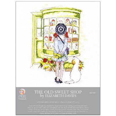 Cross Stitch Kit: Old Sweet Shop image number 1