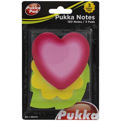 Pukka Assorted Shaped Sticky Notes image number 1