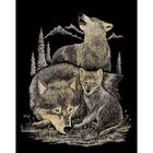 A4 Engraving Art Set: Wolves image number 2