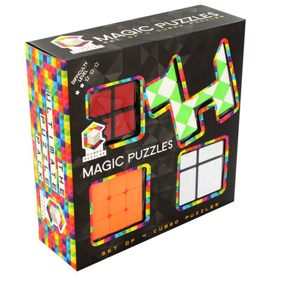 Magic Cubed Puzzles - Set of 4 image number 1