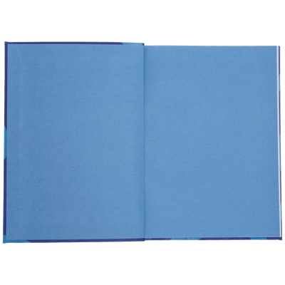 A5 Flexi Blue Abstract Notebook image number 2