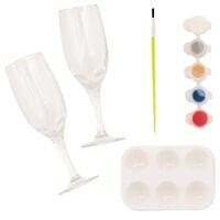 Simply Make: Glass Painting Flute Kit