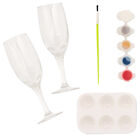 Simply Make - Glass Painting Flute Kit image number 2