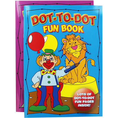 Dot to Dot Fun: 2 Activity Books Bundle image number 1