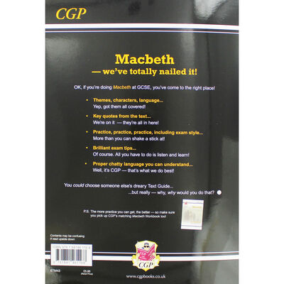 CGP GCSE English Macbeth: The Text Guide image number 3
