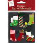 Christmas Stocking Embellishments - Pack of 5 image number 1