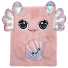 Dream Pop Axolotl Large Fluffy Notepad image number 1