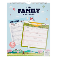 2026 Family Calendar & Pen