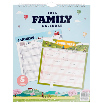 2026 Family Calendar & Pen image number 2