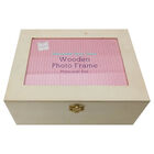 Wooden Photo Frame Box with Lid image number 1