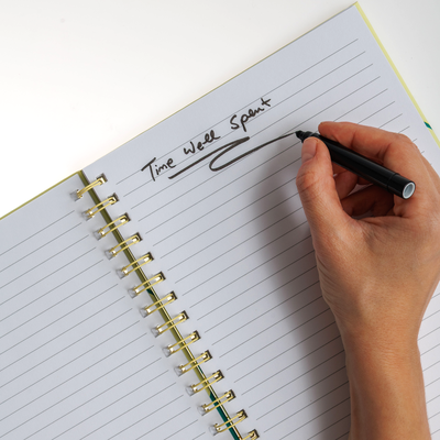 B5 Wiro Yellow Lemon Notebook image number 3