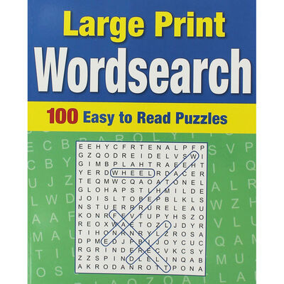 Classic Large Print Wordsearch image number 1