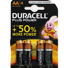 Duracell Plus Power AA Batteries - 4 Pack image number 1