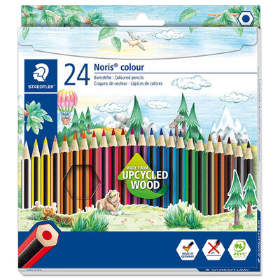 Staedtler Noris Colouring Pencils: Pack of 24 image number 1