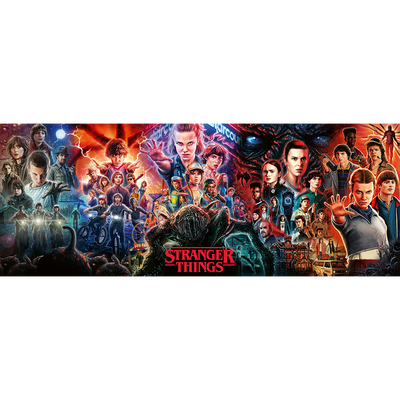 Stranger Things Panorama 1000 Piece Jigsaw Puzzle image number 2