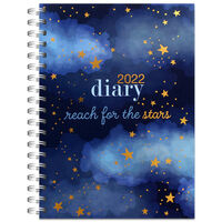 A5 Reach for the Stars 2022 Day a Page Diary