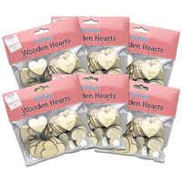 Valentine's Day Wooden Hearts Bundle