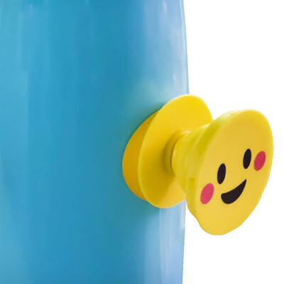 Mindful Collection Stainless Steel Bottle with Smiley Popper image number 2