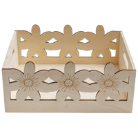 Wooden Flower Crate