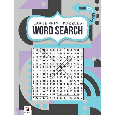 Large Print Puzzle Book: Word Search 2 image number 1