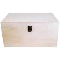 Large Wooden Box: 35 x 25 x 17cm