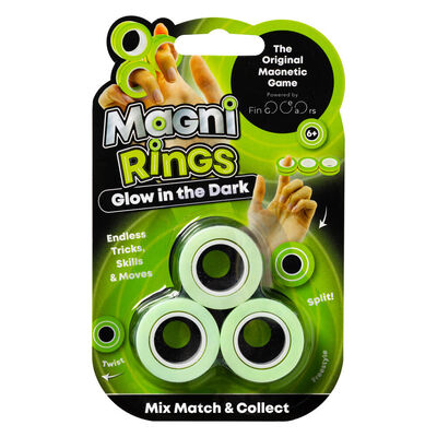 Magni Rings Glow in the Dark: Pack of 3 image number 1